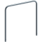 Hoop of steel tube |  48 x 2,5 mm | without cross bar | for casting in concrete | total width 1200 mm | total height 1200 mm | hot-dip galvanized